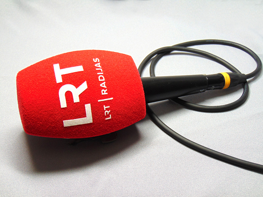 Printed microphone windscreen with logo