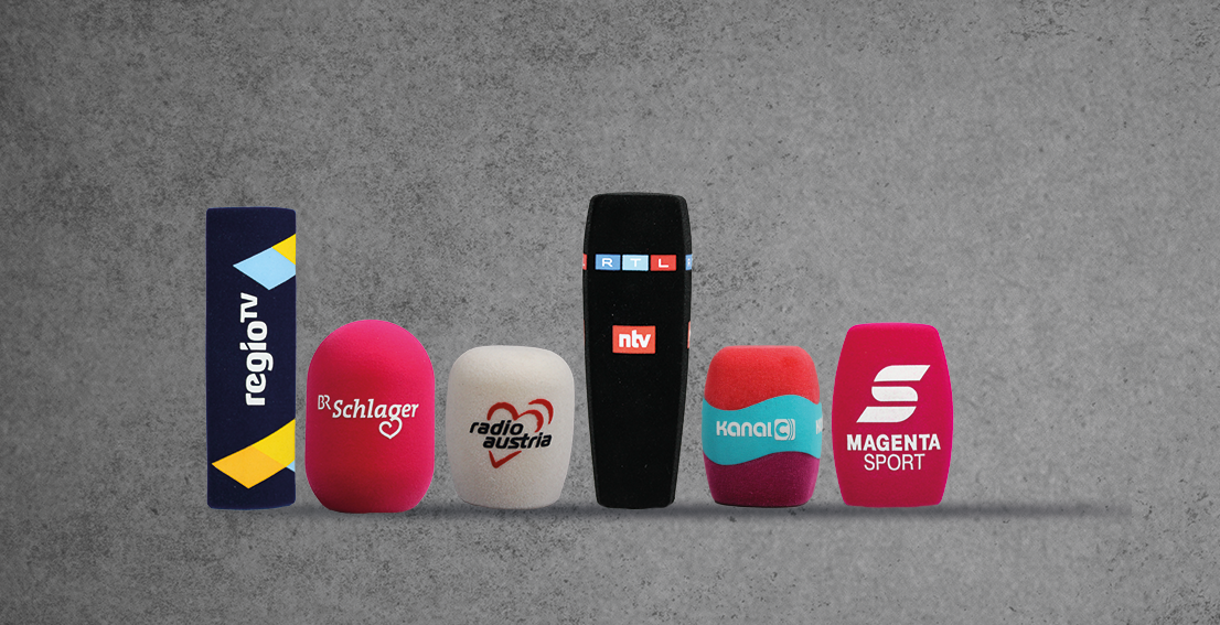 Custom Microphone Covers with Logo | Made in Germany