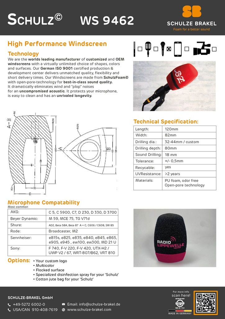 Datasheet WS 9462 C