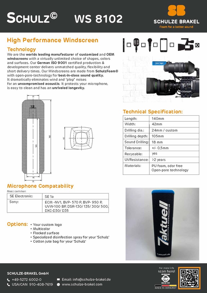 Datasheet WS 8102