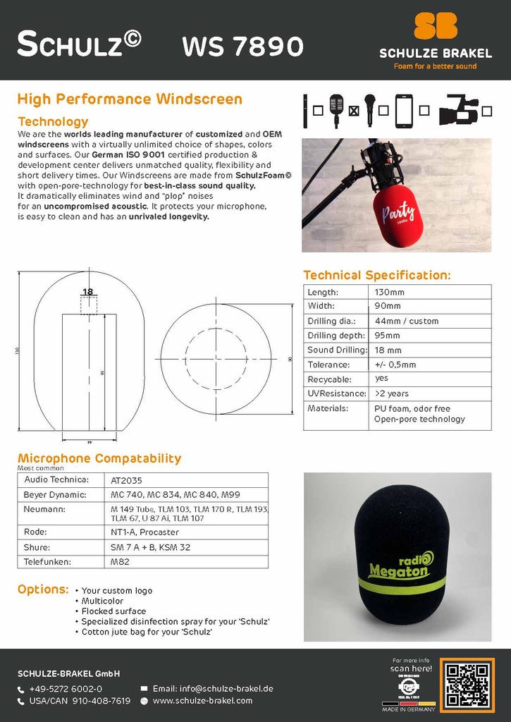 Windschutz "Schulz" WS 7890 C