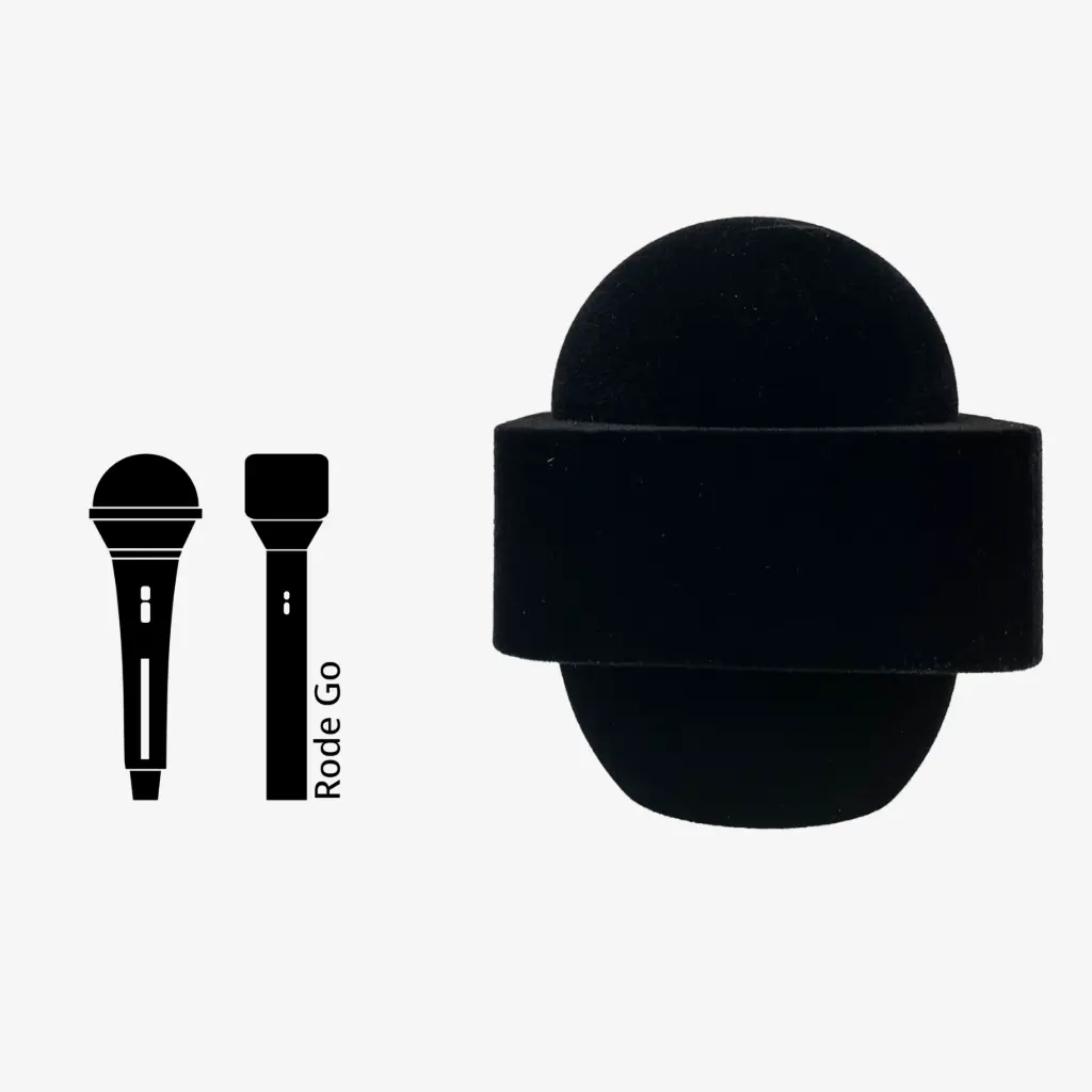 Premium Design Windscreen SchulzTwin – for Handheld Microphones