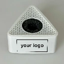 Premium Triangular Flag for microphones with print. 102 x 51 mm