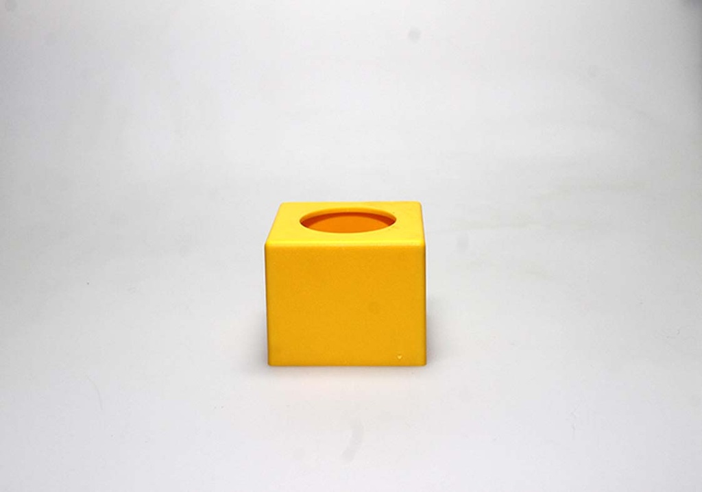 Vierkante plastic vlag klein 8001