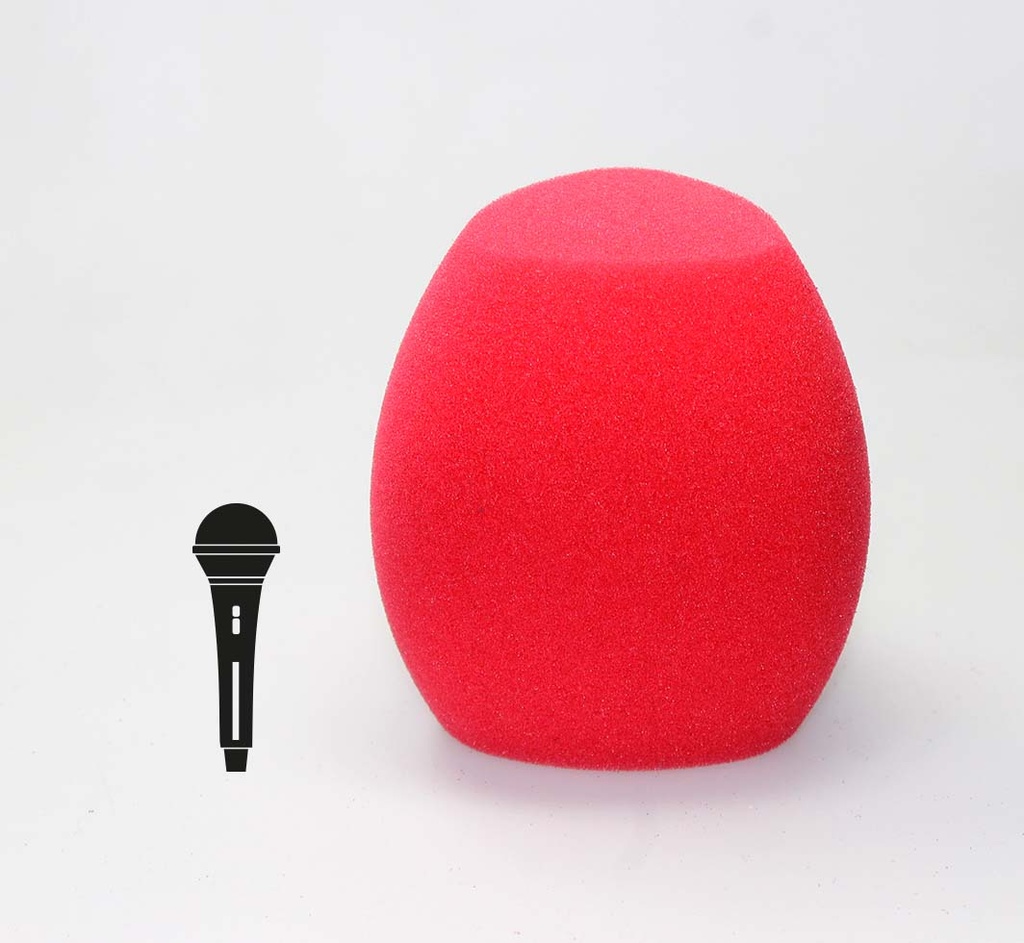 Bonnette triangulaire premium – pour microphones à main