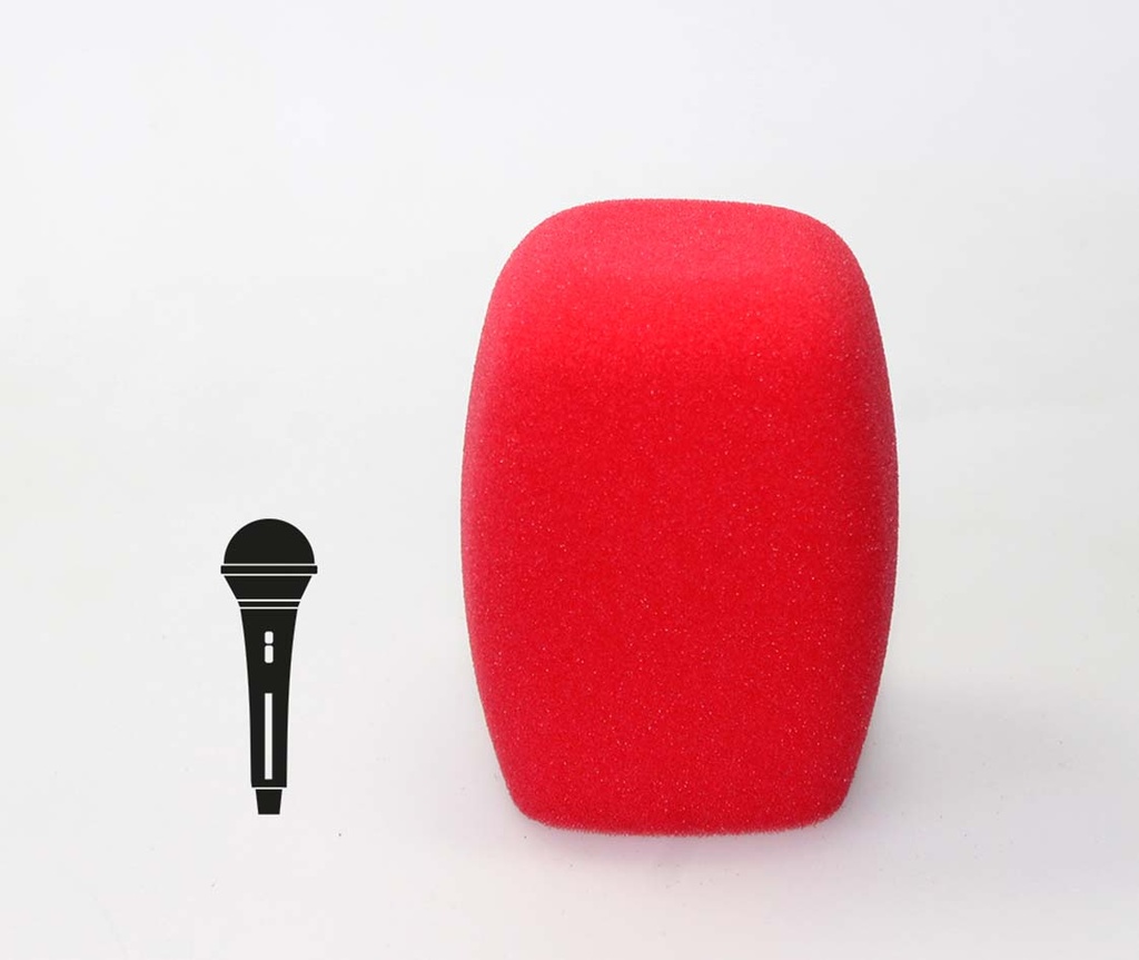 Premium Four-sided Windscreen – for Handheld Microphones