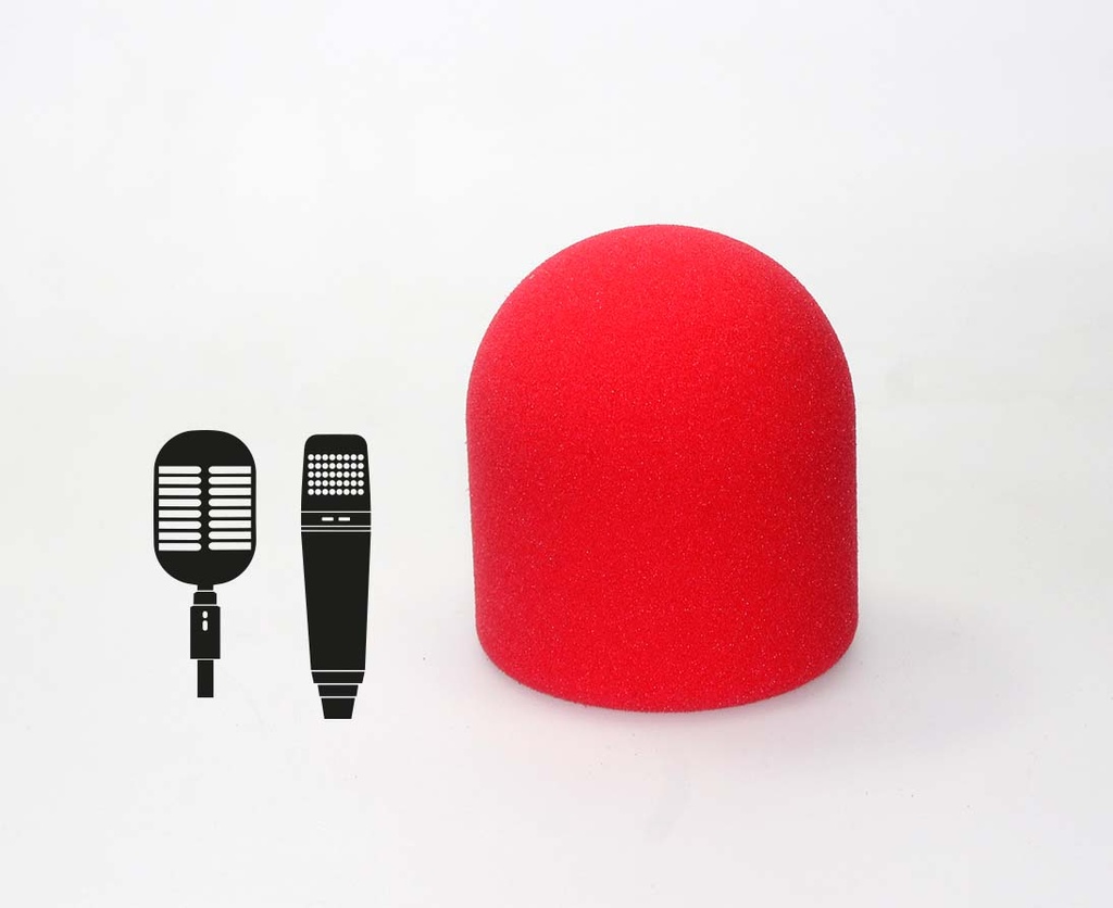 Premium Round Windscreen -for studio Microphones