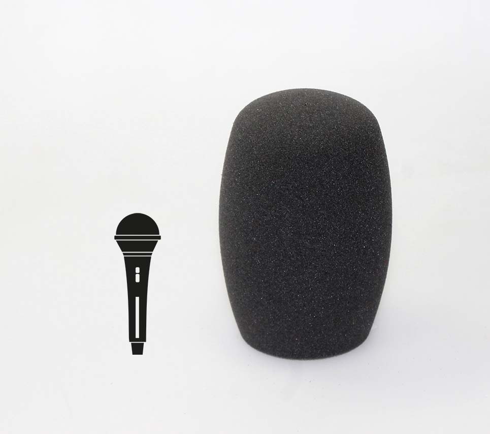 Premium Round Windscreen  - for      Handheld Microphones (No, Yellow)