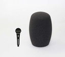 Premium Round Windscreen  - for      Handheld Microphones