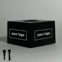 Rektangulært plastflagg Pro, stort