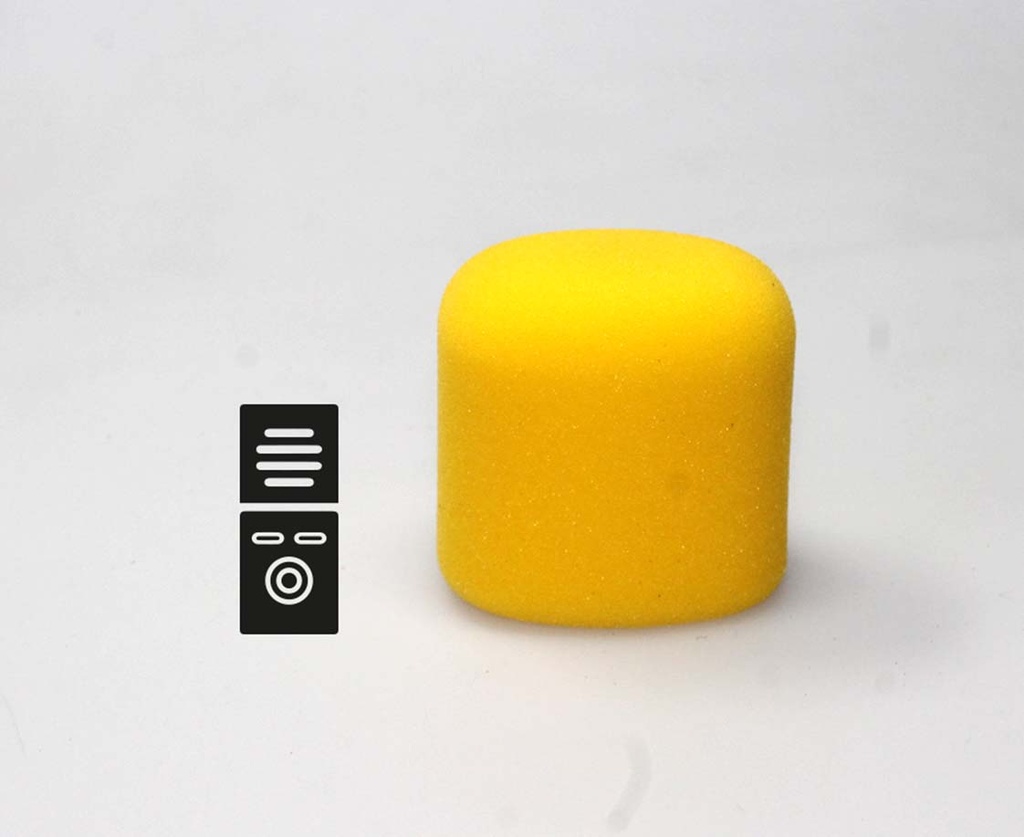 Premium Special windscreen - for recording equipment (No, Yellow)
