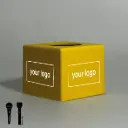 Firkantet plastflagg Pro, lite