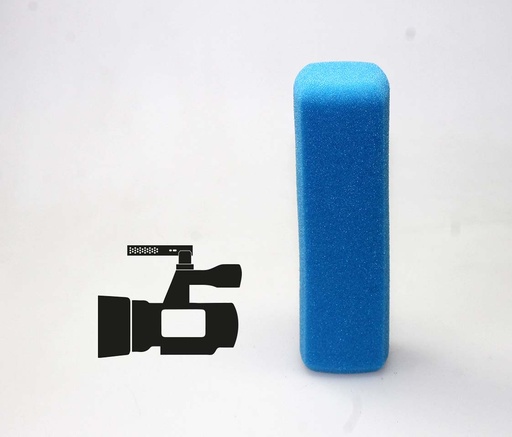 Premium four-sided slim Windscreen - for camera microphone